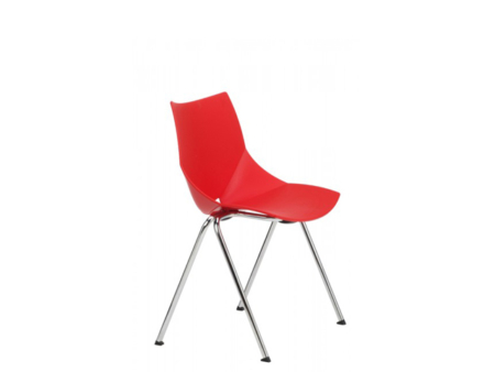 venta sillas espera living coffee stick roja