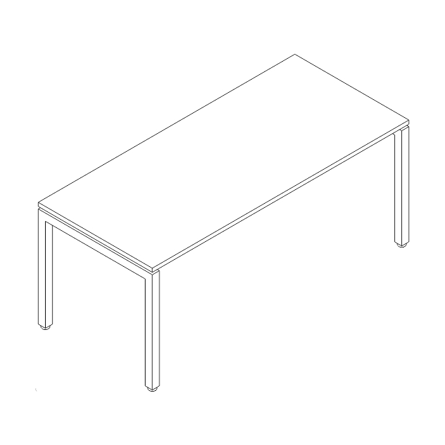 escritorio gerencial simple 180x80
