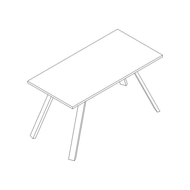 escritorio simple 140x70 1